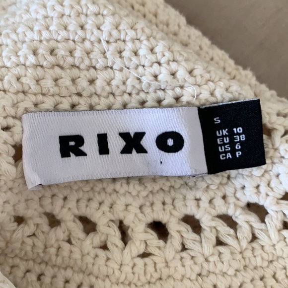 Rixo Silvia Frill Crochet Top - Picture 11 of 11